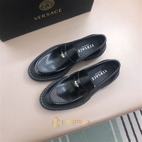 versace loafers fake